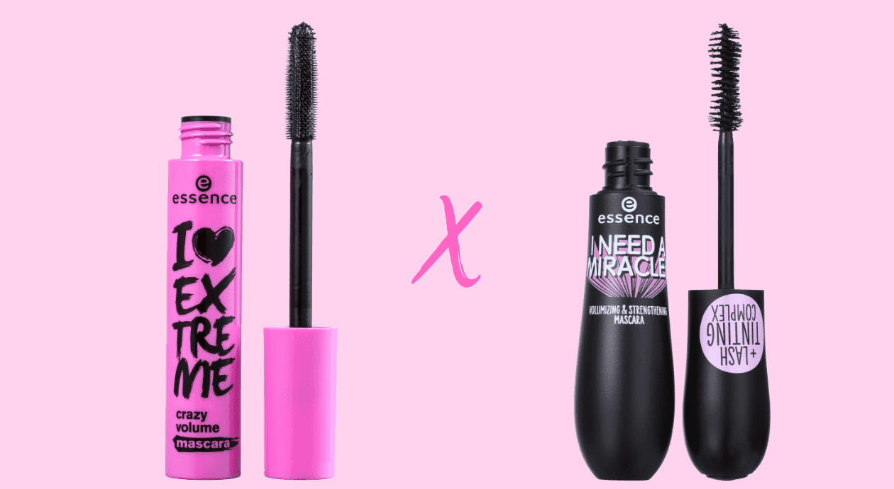 I Need a Miracle x I Love Extreme: Qual a melhor máscara de cílios da Essence?