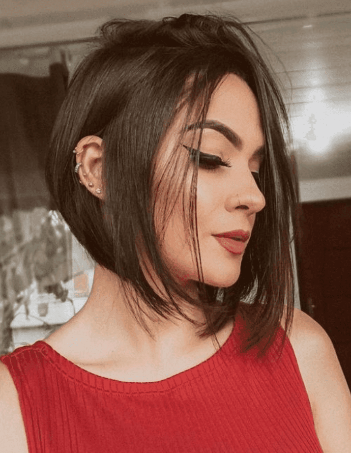 Cabelo chanel de bico liso: Oibonita/Pinterest