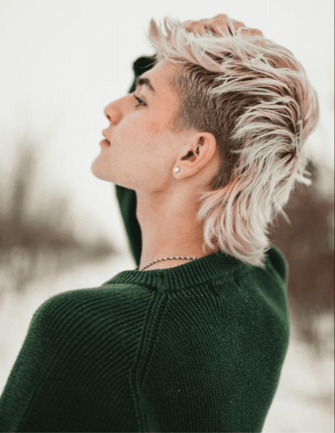 Cabelo Mullet Feminino Curto Moicano: tumblr.com/Pinterest