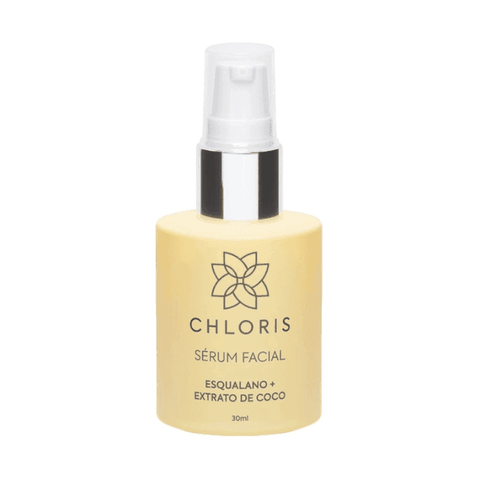 Sérum Facial Esqualano e Extrato De Coco - Chloris