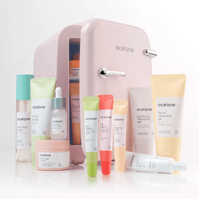 Linha de Skincare Océane