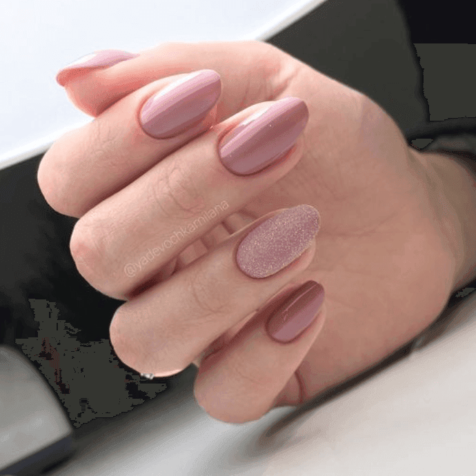 Unhas simples amendoadas: Pâmela | Beleza & Empreendorismo/Pinterest