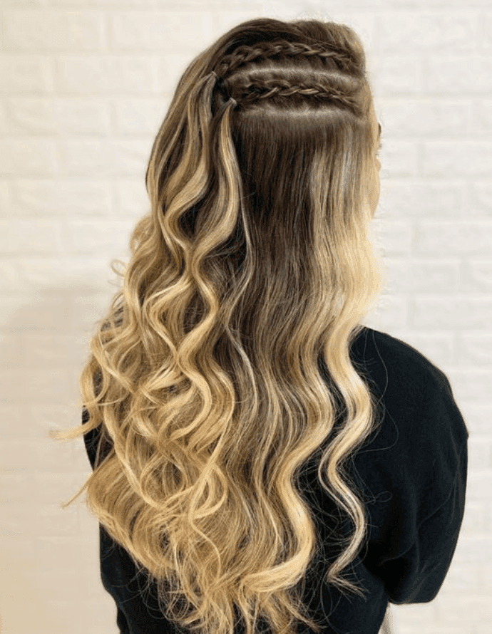 Penteado casamento com liguinha: Dicas de mulher/Pinterest