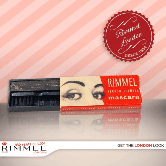 Rímel criado por Eugene: Rimmel London México/Pinterest