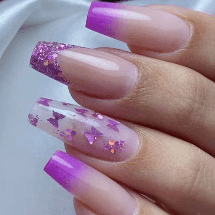 Unhas encapsuladas decoradas: Silvana Aguilera/Pinterest