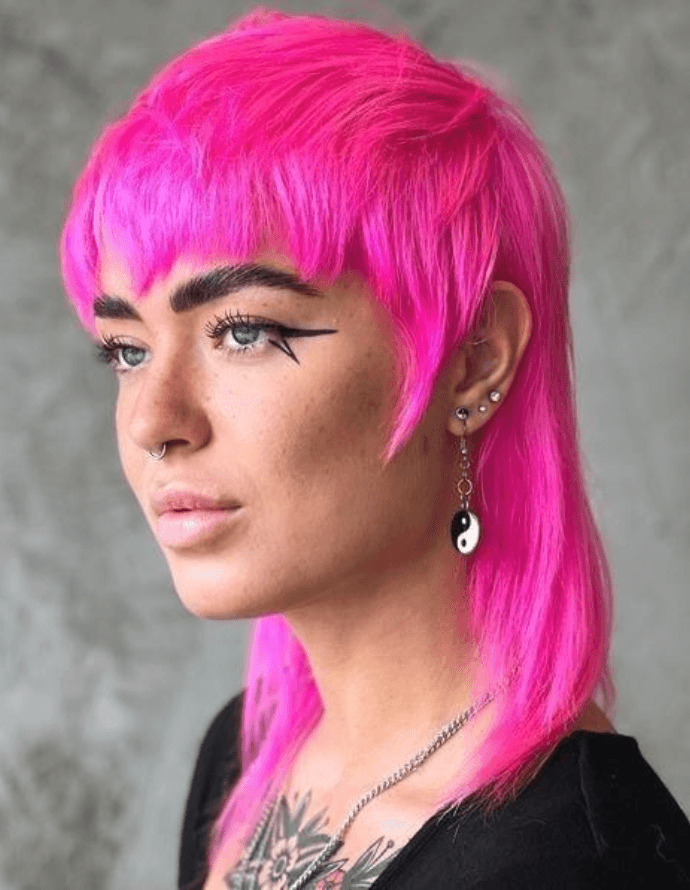 Cabelo médio moderno pink: Hairstyle and Makeup - Hairstyle Ideas & Haircut Inspiration/Pinterest