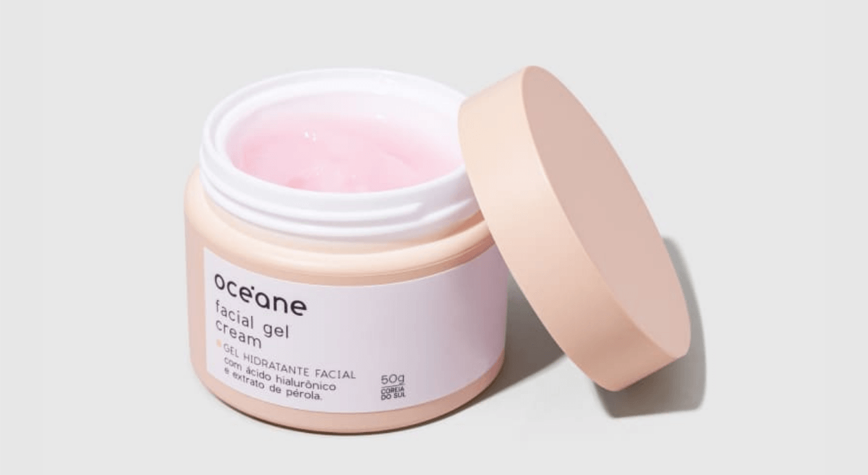 Conheça o Facial Gel Cream da Océane, Fabricado na Coreia do Sul!